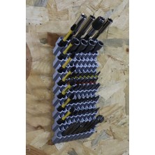 Normadia 140 Adet Hex Bits Uç Seti, Pratik ve Düzenli Organizer ile Keyifli Kullanım