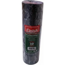 İTHAL Finish Siyah Elektrik Bandı 10 Adet