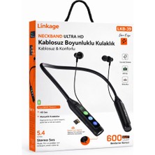 Azurtech Ultra Hd 600 Saat Kablosuz Boyunluklu Kulaklık Kablosuz&konforlu