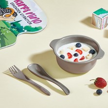 400 ml Bebek Beslenme Seti – Kaşık ve Çatallı, Bpa Içermeyen Mama Kabı