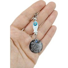 El Yapımı Metal Ayetel Kürsi Süs, Araba Dikiz Aynası Için Lüks Aksesuar