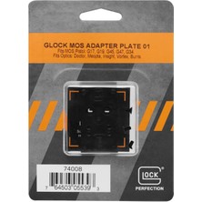 Glock Reddot Plaka 01 G17, G19, G34, G45, G47 (Optik Nişangah Plaka)