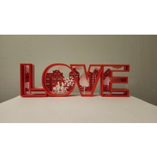Love Masaüstü Dekor – Katmanlı Tasarım