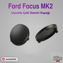 AutoPit 3D Ford Focus Mk2 Uyumlu Çeki Demiri Kapağı