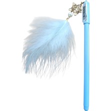 Marka Unicus Moon Star Inci Tüy Jel Tükenmez Kalem GP-148-MAVI