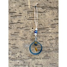 Şık Otomobil Dikiz Aynası Süsü, Anahtarlık ve Nazarlık Seti