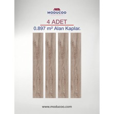 Moducoo Alta Skin Kendinden Yapışkanlı Parke 2,5 mm – Suya Dayanıklı Zemin Kaplama (4 Adet / 0,897 M²)