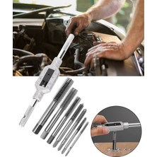 Normadia 8 Parça Klavuz Açma Seti M4 M5 M6 M8 M10 M12 Kılavuz ve Vida Takımı