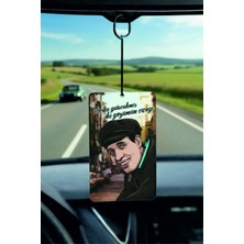 Promosyonik Parka Gidecekmiş Iki Gözümün Çiçeği (Kemal Sunal) Tasarımlı Oto Kokusu