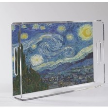 Dekori_yıldızlı Gece Pleksi TEPSI_15X25