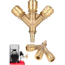 Normadia Yüksek Kalite Havalı Kompresörler Için 3’lü Dağıtıcı ve Hava Giriş Seti