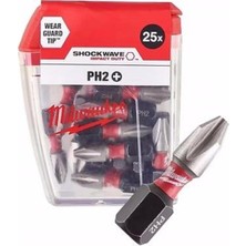 Normadia 25 Adet Ph2 Uç Seti, Matkap ve Vidalama Uçları, Dayanıklı ve Çok Amaçlı