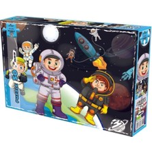 Marka Laço Kids Uzay Yolculuğu Puzzle 50 Parça LC7341