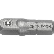 Normadia 1/4" Lokma Adaptörü, 3/8" x 100MM, Manuel Kullanım