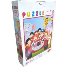 Marka Ca Games Hayvanlar Puzzle 150 Parça CA.6103