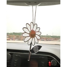 Tasarım Papatya Nazar Duası Araba Dikiz Aynası Süsü Pleksi
