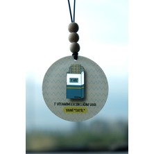 Tatil Temalı Araba Dikiz Aynası Süsü, Renkli ve Şık Tasarım