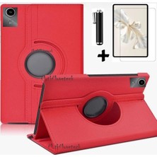M.TK Moveteck Honor Pad X9A 11.5 Inç Kılıf 360 Derece Dönebilen Kapaklı Tablet Kılıf + Ekran Koruyucu Cam + Dokunmatik Kalem 3in1 Set