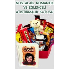 UltraMint Sevdim Hocam Temalı Nostaljik ve Romantik Atıştırmalık Kutusu
