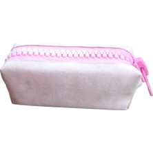 Marka Unicus Big Zip Pastel Nubuk Kalemkutu 924-PEMBE