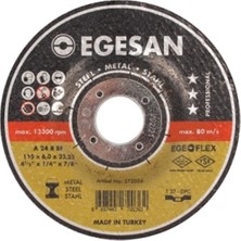 Normadia 115X6X22 Metal Taşlama Disk, Dayanıklı ve Güçlü Performans