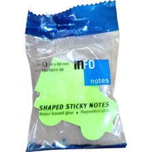 Marka Info Notes 54X68MM Yapışkanlı Notluk Renkli Araba 200 Syf