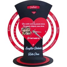 UltraMint Özel Tasarım Ahşap Saat, Sevgililer Gününe Hediye Alternatifi