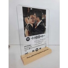 UltraMint Sevgililer Günü Için Özel Plak, Elif Dedim, 15X20CM, Hediye Seçeneği