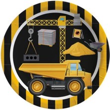 Marka Balonevi Inşaat Tabak 23 cm 8 Adet