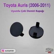 AutoPit 3D Toyota Auris (2006 → 2011) Uyumlu Ön Tampon Çeki Demiri Kapağı