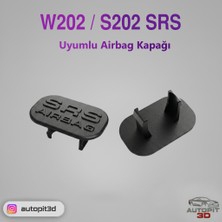 AutoPit 3D W202 / S202 Srs Uyumlu Airbag Kapağı