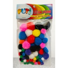 Marka Puti Büyük Orta Küçük Karışık Pompom