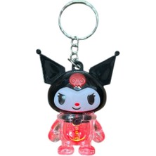 Marka Kuromi Işıklı Anahtarlık OLG-366-SIYAH