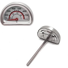 Normadia Yüksek Sıcaklık Mekanik Barbekü Mangal Termometresi 430°C