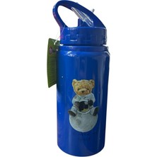 Marka Fixpoint 500ML Alüminyum Desenli Matara P-1902-MAVI