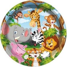 Marka Balonevi Safari Tabak 23 cm 8 Adet