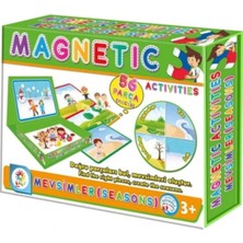 Marka Utku Oyuncak Manyetik Aktivite Mevsimler LC7158