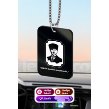 Gençlik Temalı Kemal Atatürk Araba Süsü, Dikiz Aynası Dekoru, Hediye