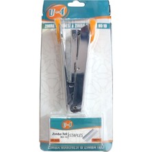 Marka U4 Zımba Makinesi ve Zımba Teli No:10 2li Set U4-1014-TURUNCU