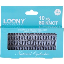 Loony Takma Kirpik 80'li 10PLY Tekli Long Knotted