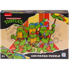 Marka Laço Ninja Kaplumbağalar 100 Prç Puzzle NK0050