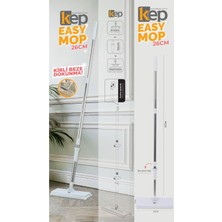 Pratik Akıllı Mop Seti Kıskaçlı, Temizlik Bezi ile Uyumludur +10 Hediye