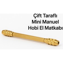 Normadia Çift Taraflı Mini El Matkabı, Ince Delme ve Çift Yönlü Kullanım