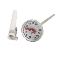 Normadia Mini Boy Mercekli Manuel Ibreli Süt ve Sıvı Termometresi, Hassas Ölçüm Sağlar