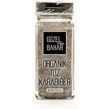 Güzel Gıda Organik Toz Karabiber 60G