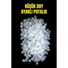 Normadia 250 Adet 11 Çap Ayaklı Pota, Küçük Boy Pigment Kabı, Dövme Için