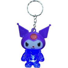 Marka Kuromi Işıklı Anahtarlık OLG-366-MOR