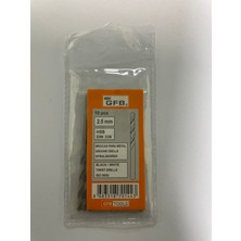 Normadia 2,5 mm Matkap Ucu Seti, 10'lu, Çok Amaçlı, Yüksek Kalite, Dayanıklı