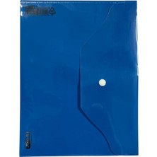 Marka Abka A5 Çıtçıtlı Dosya-Mavi