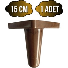 Rüzgar Plastik 15CM Ayak Mobilya Masa ve Dolap AYAĞI(15CM)(AHŞAP Desenli)(Kahverengi)